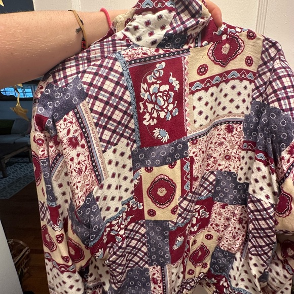 Vintage patchwork jacket - Picture 1 of 3